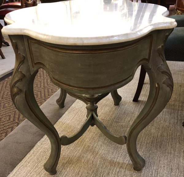 Anna's Mostly Mahogany Consignment - Marble Top Table