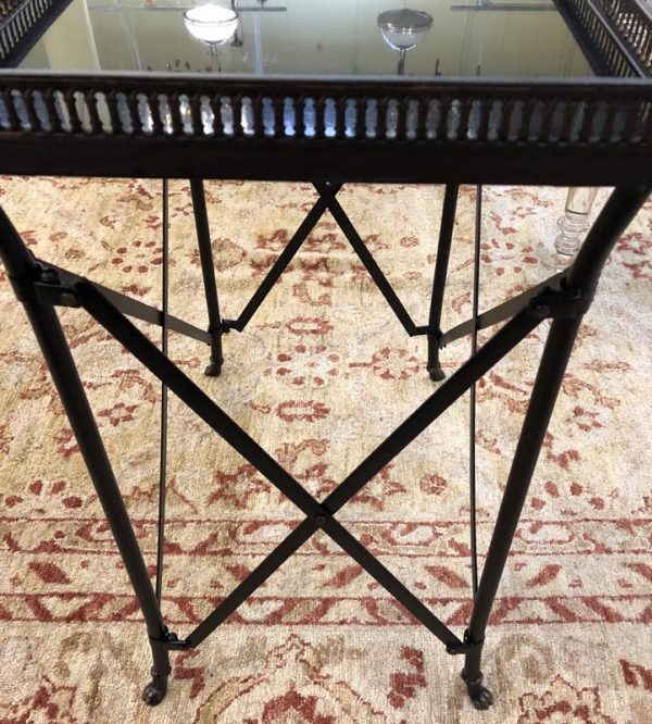 Anna's Mostly Mahogany Consignment - Black Directorie Table