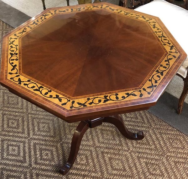 Anna's Mostly Mahogany Consignment - Octagonal Kindel End Table