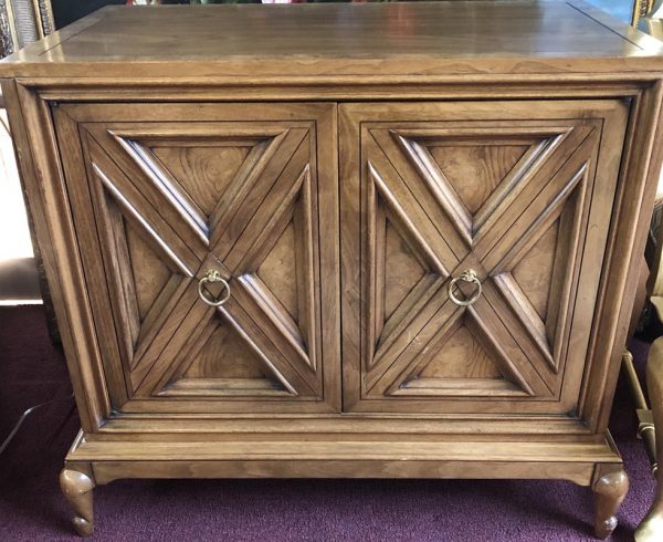 Anna's Mostly Mahogany Consignment - Pr Walnut Nightstands