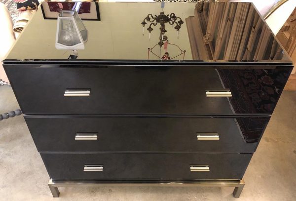 Anna's Mostly Mahogany Consignment - Mirrored Chest