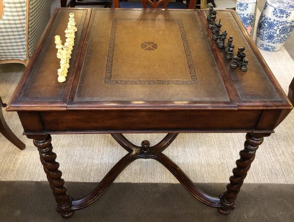 Anna's Mostly Mahogany Consignment - Walnut Game Table
