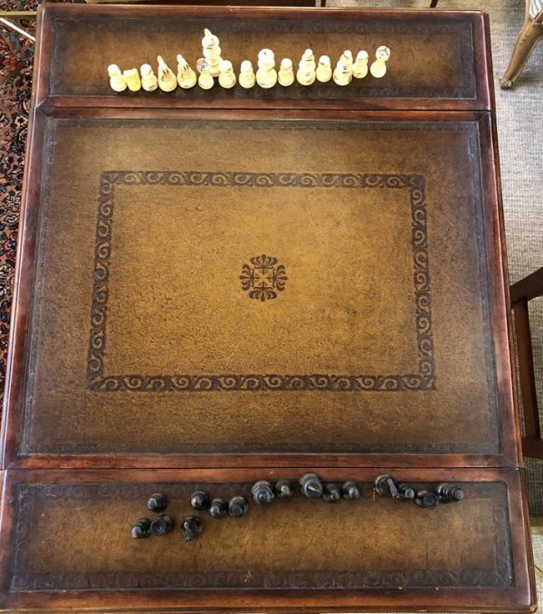 Anna's Mostly Mahogany Consignment - Walnut Game Table