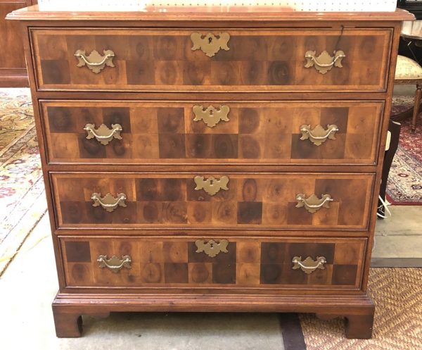 Anna's Mostly Mahogany Consignment - Oysterwood Chest of Drawers