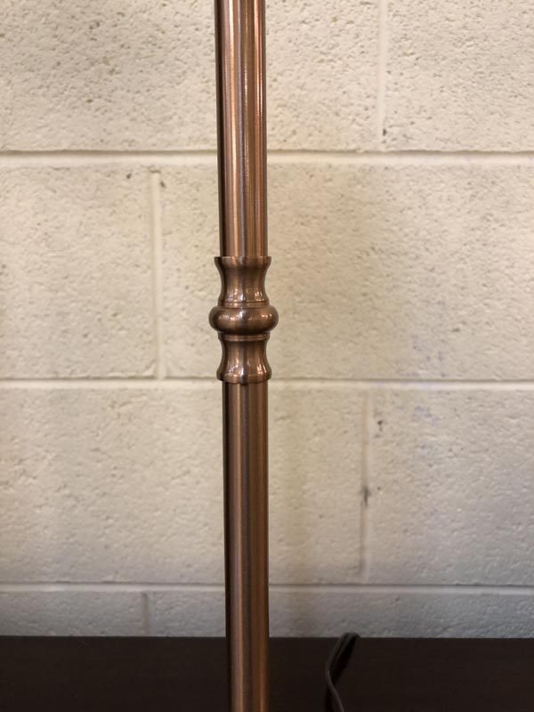 Anna's Mostly Mahogany Consignment - Pr Brass Lamps