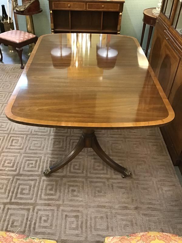 Anna's Mostly Mahogany Consignment - Dining Table By Kittinger