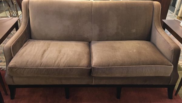 Anna's Mostly Mahogany Consignment - Brown Loveseat