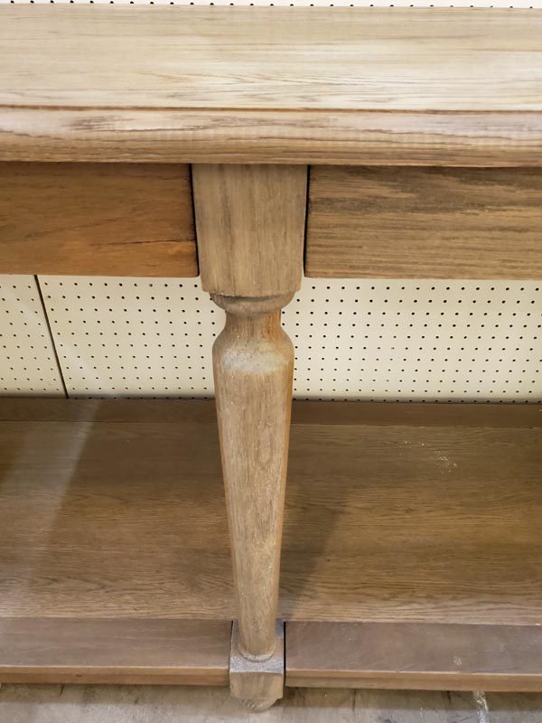 Anna's Mostly Mahogany Consignment - Pine Console Table