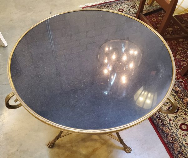 Anna's Mostly Mahogany Consignment - Round Granite Table