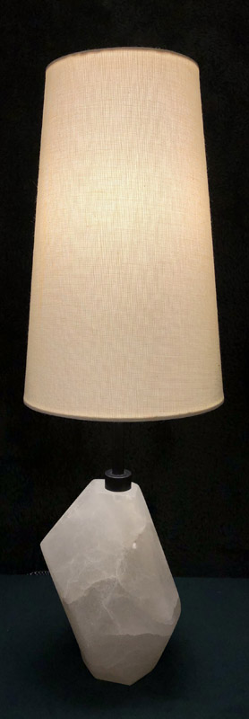 Anna's Mostly Mahogany Consignment - White Onyx Lamp