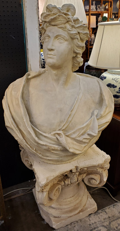 Anna's Mostly Mahogany Consignment - Roman Bust